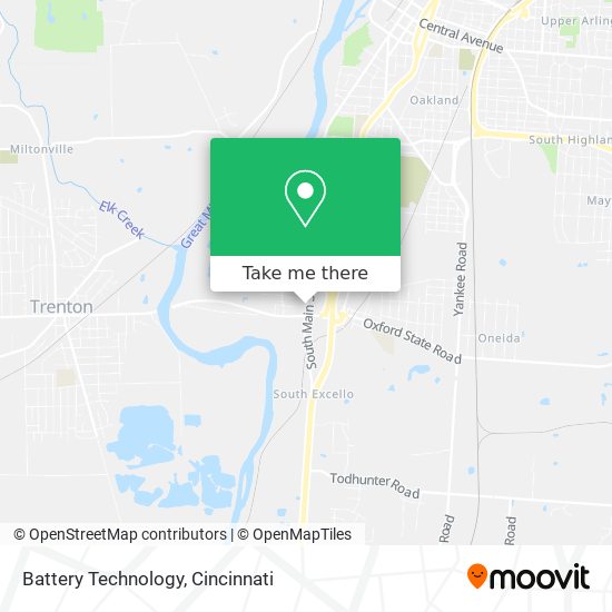 Battery Technology map
