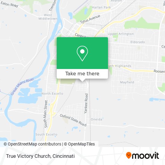 True Victory Church map