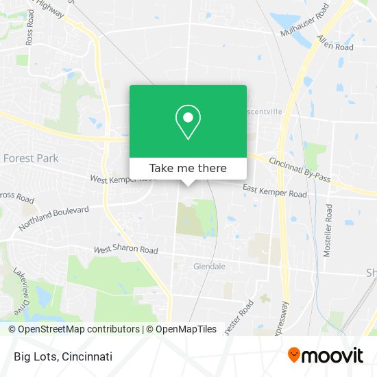 Big Lots map