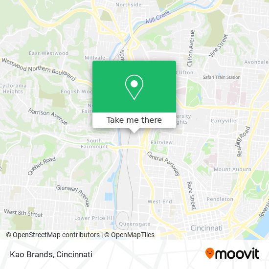 Mapa de Kao Brands