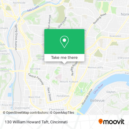 130 William Howard Taft map