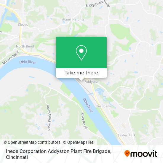 Mapa de Ineos Corporation Addyston Plant Fire Brigade