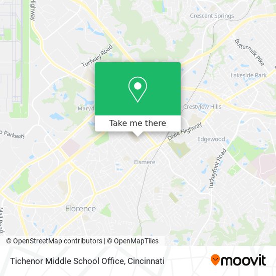 Tichenor Middle School Office map