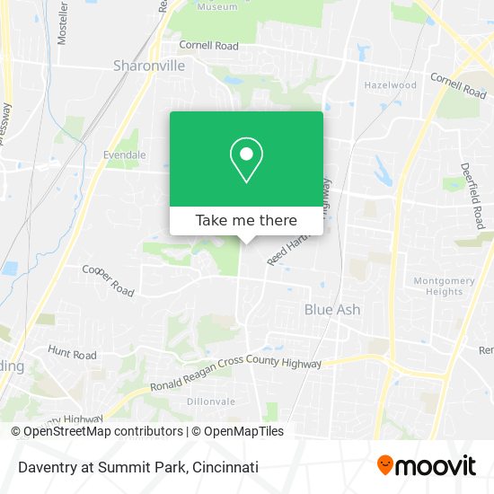 Daventry at Summit Park map
