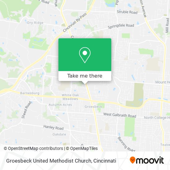 Mapa de Groesbeck United Methodist Church