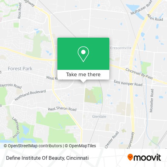 Mapa de Define Institute Of Beauty