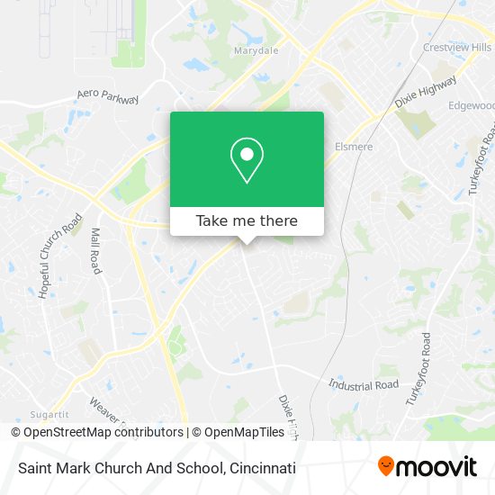 Mapa de Saint Mark Church And School