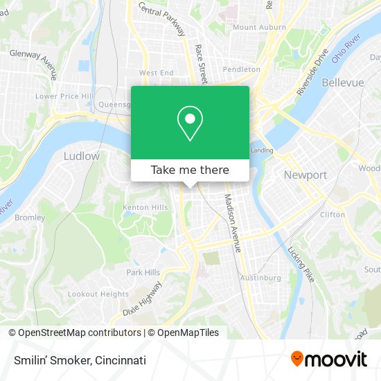 Smilin’ Smoker map