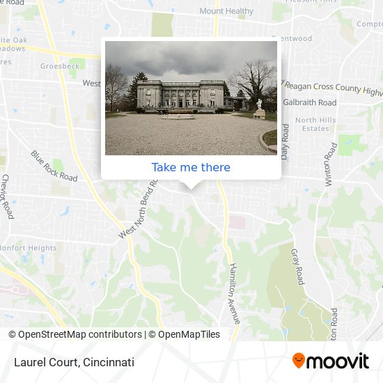 Mapa de Laurel Court