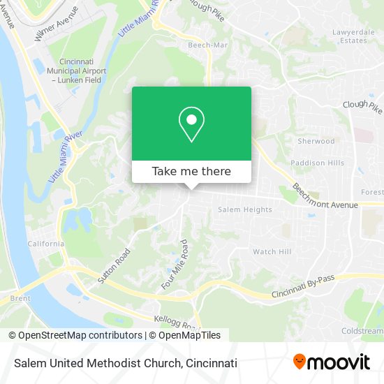 Salem United Methodist Church map