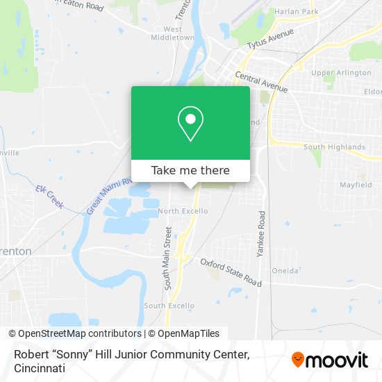 Mapa de Robert “Sonny” Hill Junior Community Center