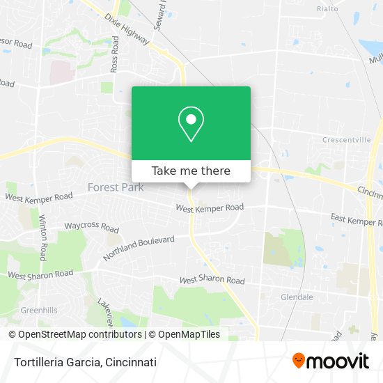 Tortilleria Garcia map