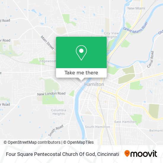 Four Square Pentecostal Church Of God map