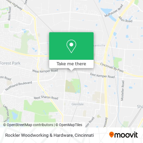 Rockler Woodworking & Hardware map