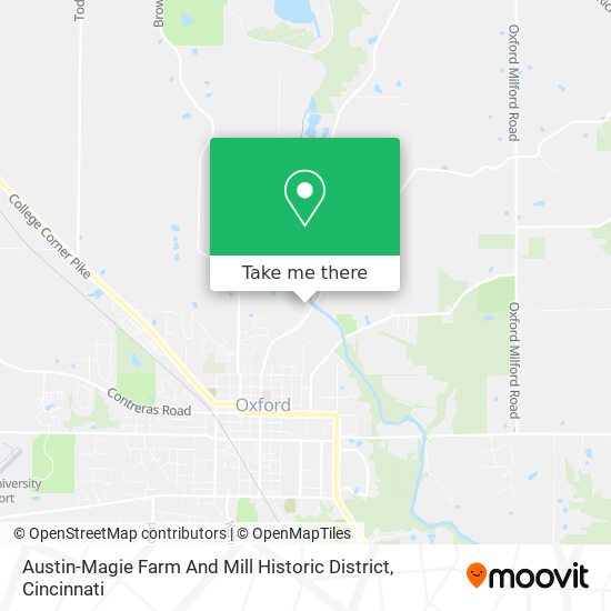 Austin-Magie Farm And Mill Historic District map