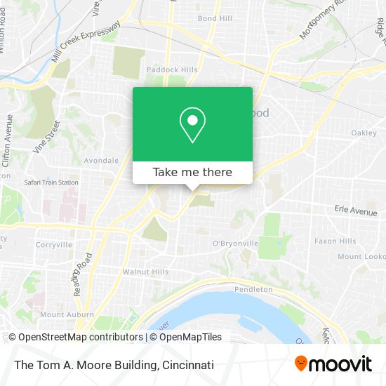 The Tom A. Moore Building map