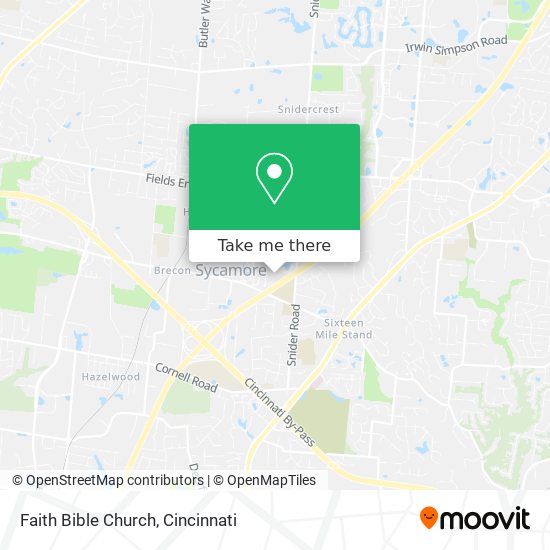 Faith Bible Church map