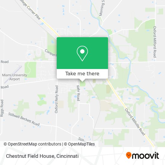 Mapa de Chestnut Field House