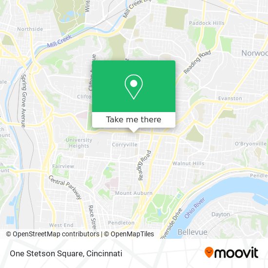 Mapa de One Stetson Square