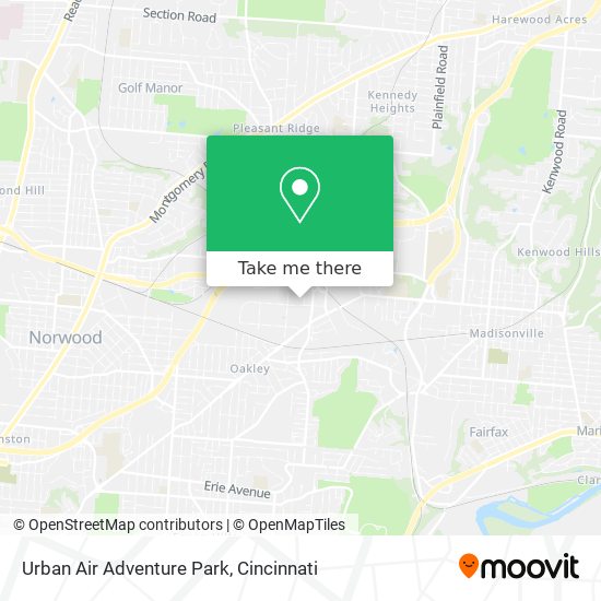 Urban Air Adventure Park map