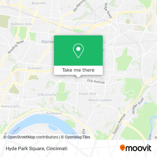 Mapa de Hyde Park Square
