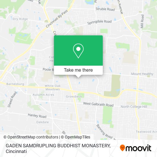 GADEN SAMDRUPLING BUDDHIST MONASTERY map