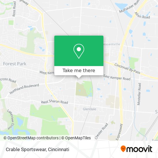 Mapa de Crable Sportswear