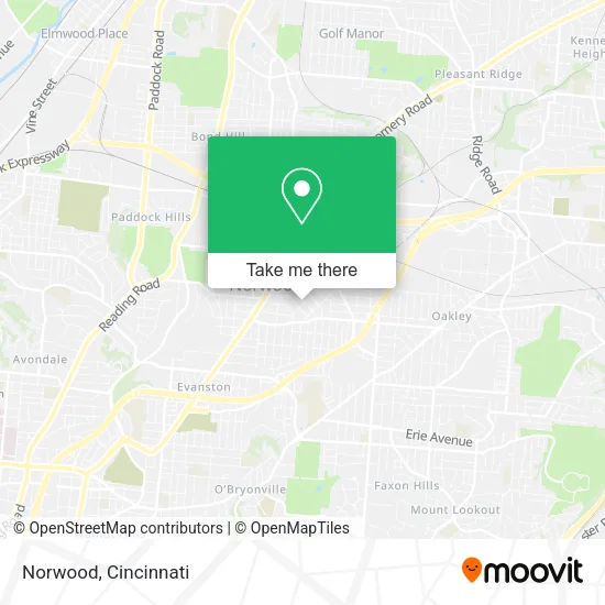 Norwood map