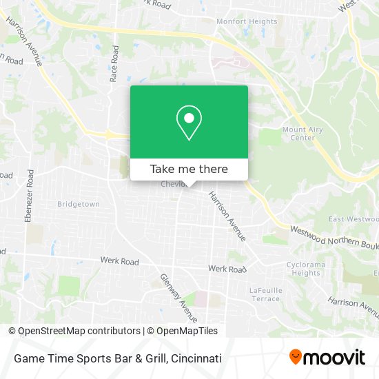 Game Time Sports Bar & Grill map