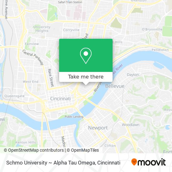 Schmo University ~ Alpha Tau Omega map