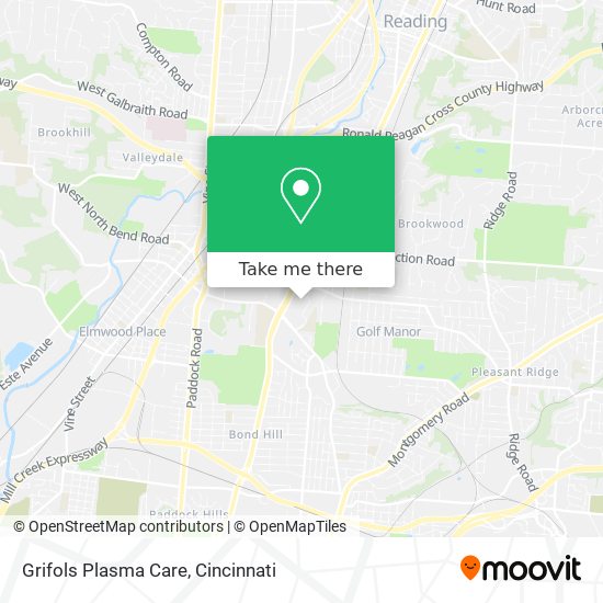Grifols Plasma Care map