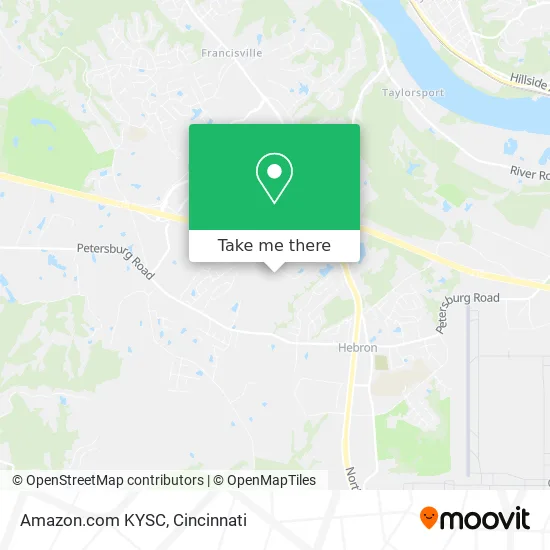 Amazon.com KYSC map
