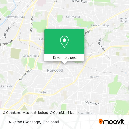 Mapa de CD/Game Exchange
