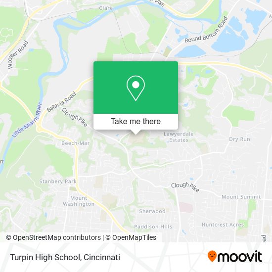 Turpin High School map
