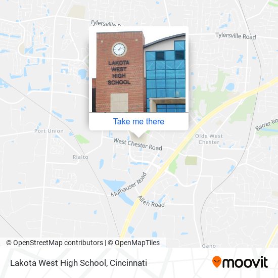 Mapa de Lakota West High School