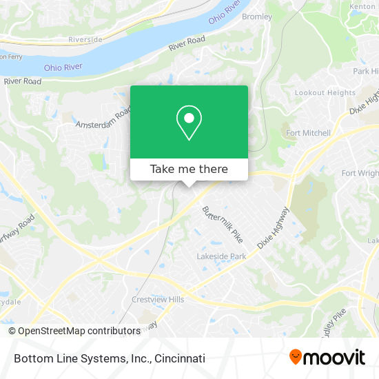 Bottom Line Systems, Inc. map