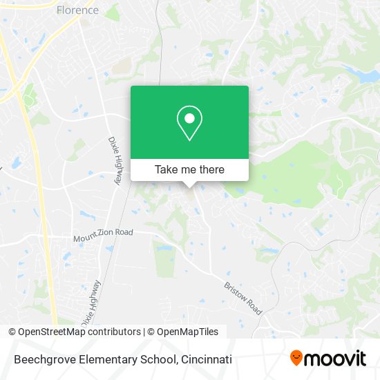 Beechgrove Elementary School map