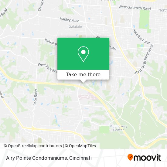 Mapa de Airy Pointe Condominiums