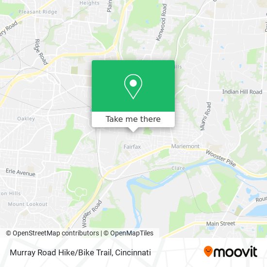 Murray Road Hike/Bike Trail map