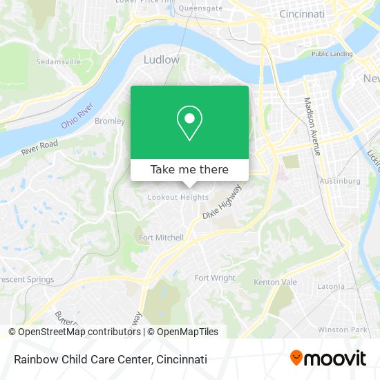 Rainbow Child Care Center map