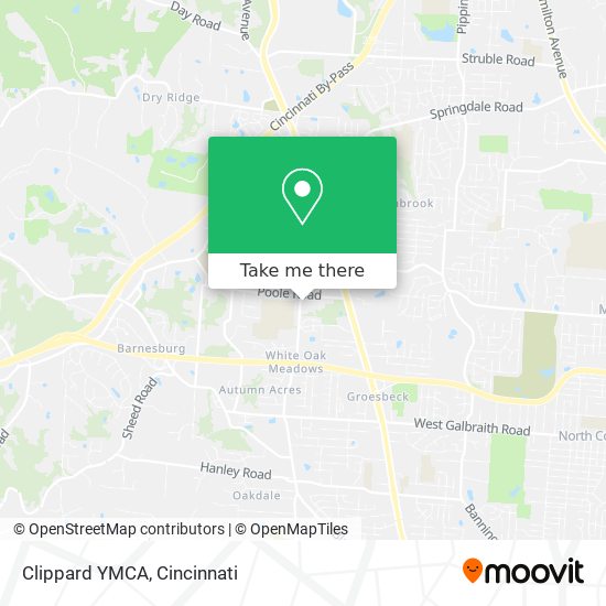 Mapa de Clippard YMCA