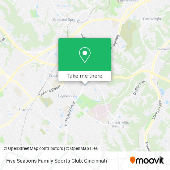 Mapa de Five Seasons Family Sports Club