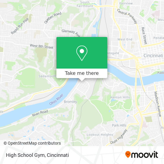 High School Gym map