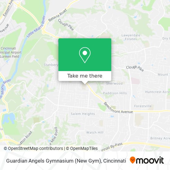 Guardian Angels Gymnasium (New Gym) map