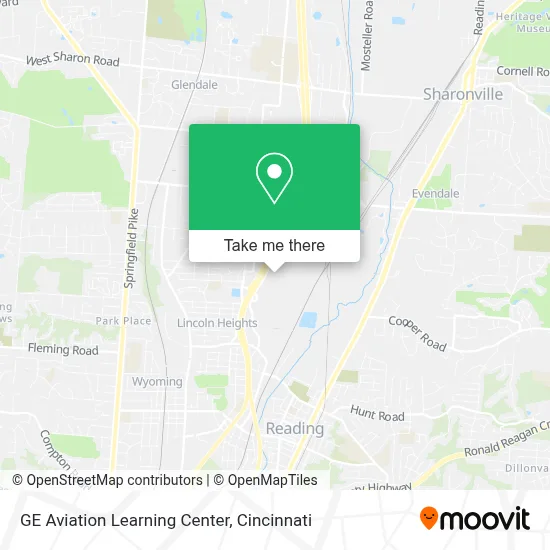 GE Aviation Learning Center map