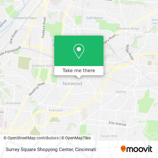 Surrey Square Shopping Center map