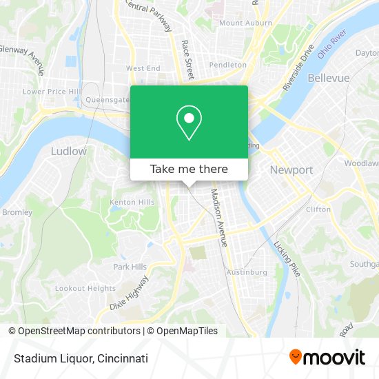 Mapa de Stadium Liquor