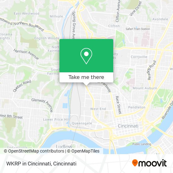 Mapa de WKRP in Cincinnati