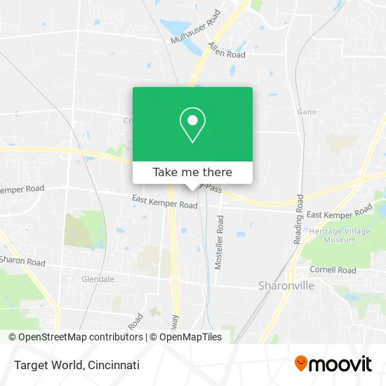 Target World map