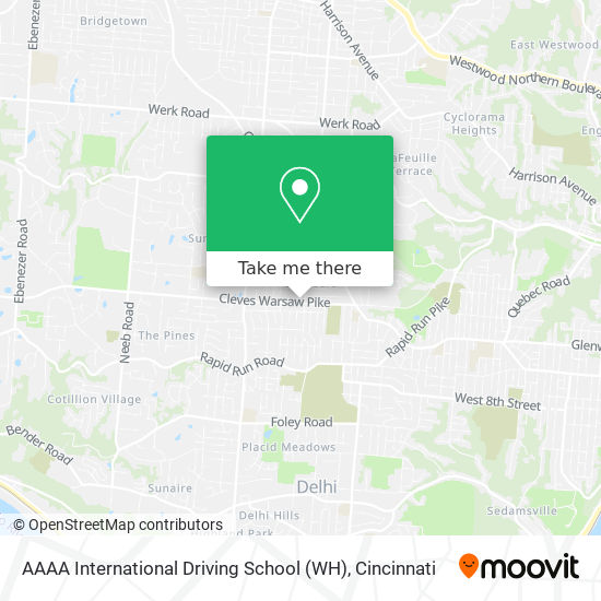 AAAA International Driving School (WH) map
